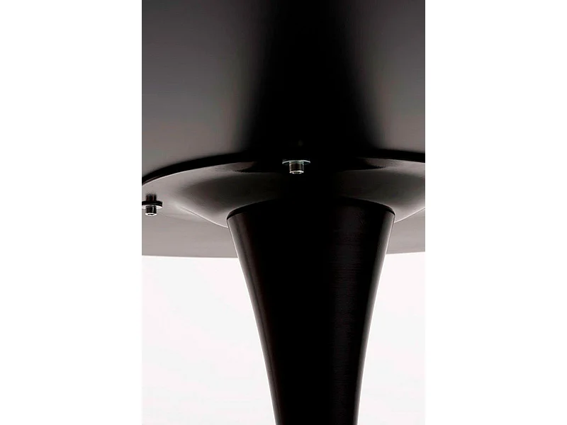 Estilo Nórdico - Mesa Kolio 80 cm - Negro