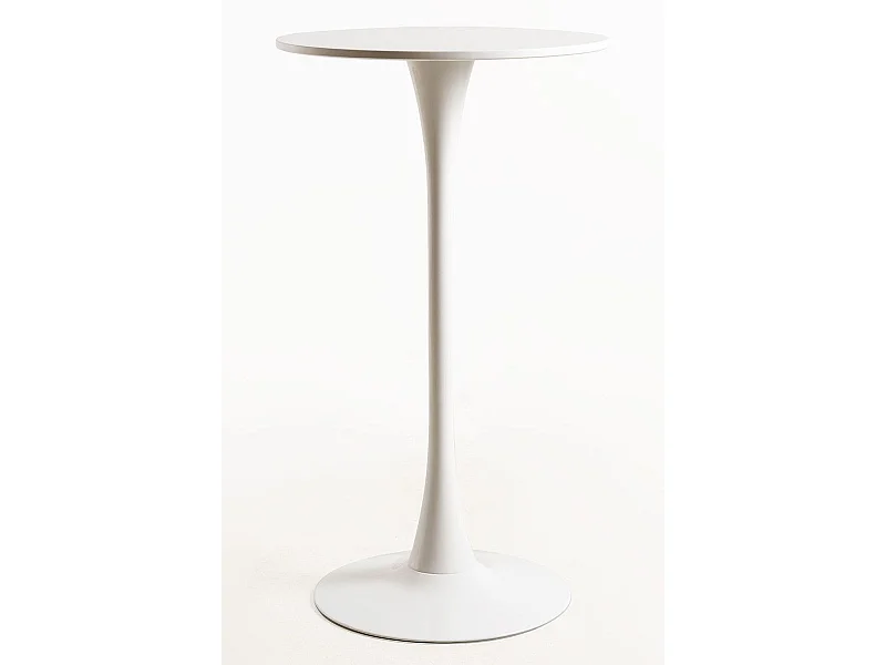 Estilo Nórdico - Mesa Kolio Alta 60 cm - Blanco