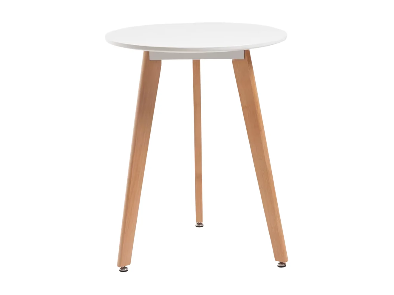 Estilo Nórdico - Mesa Synk Redonda 60 cm - Blanco