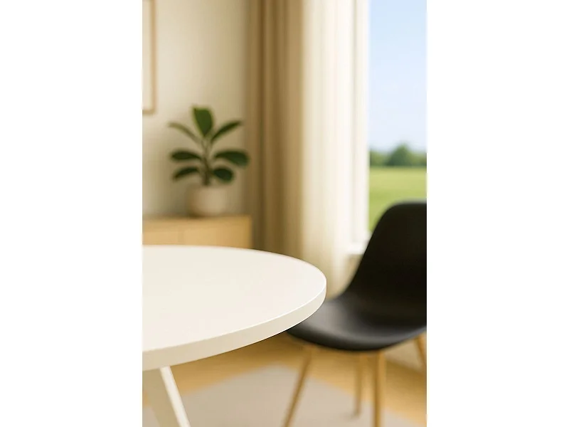 Estilo Nórdico - Mesa Synk Force Total - Blanco