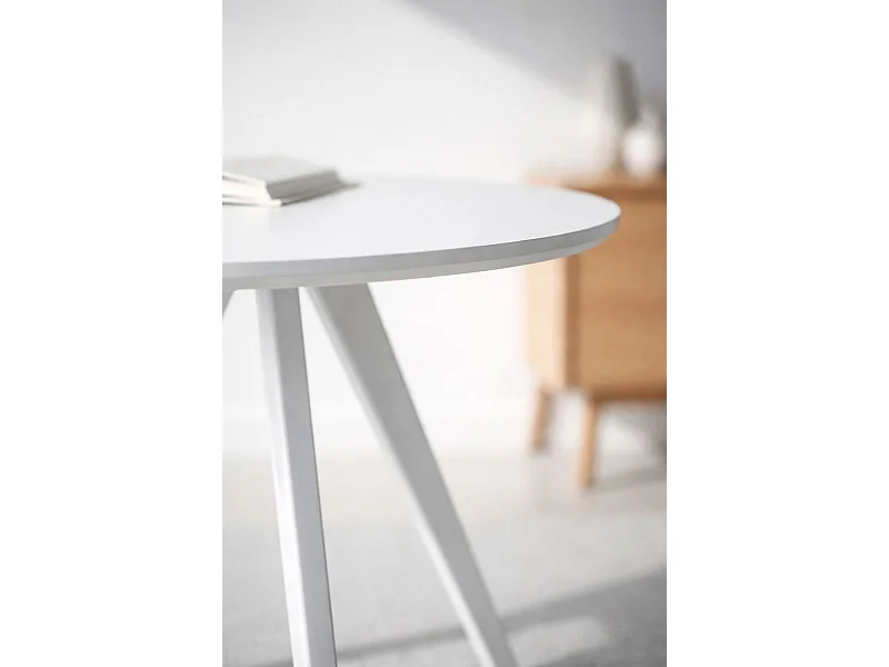 Estilo Nórdico - Mesa Synk Force Total 80 cm - Blanco