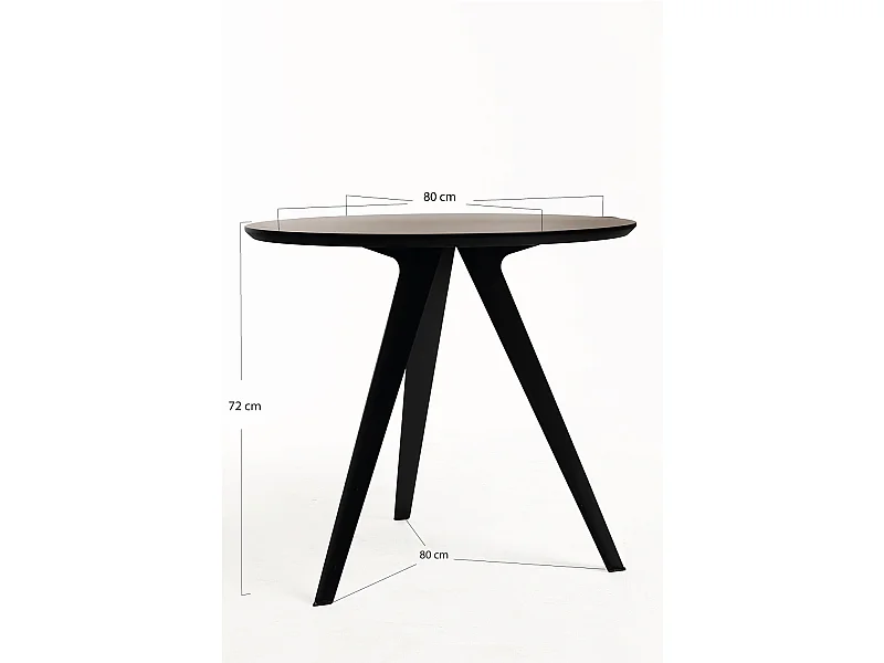 Estilo Nórdico - Mesa Synk Force Total - Negro