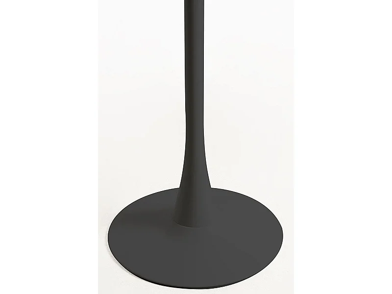 Estilo Nórdico - Mesa Kolio Alta 60 cm - Negro