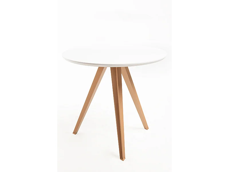 Estilo Nórdico - Mesa Synk Force - Blanco