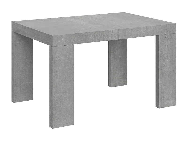 Uitschuifbare tafel 140/400x90 cm Roxell cement