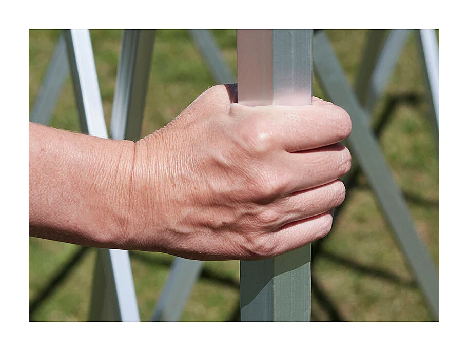 Carpas Plegables 3x3 - Carpa 3x3 Master Aluminio - Beige