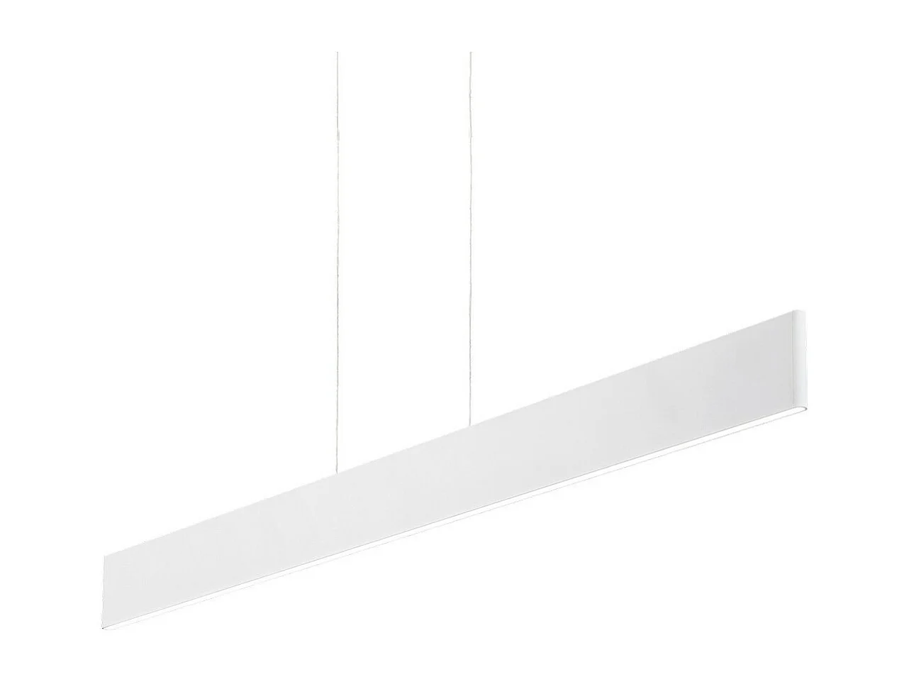 Ideal Lux Desk - LED 1 Licht Decke Anhänger Bar Weiß