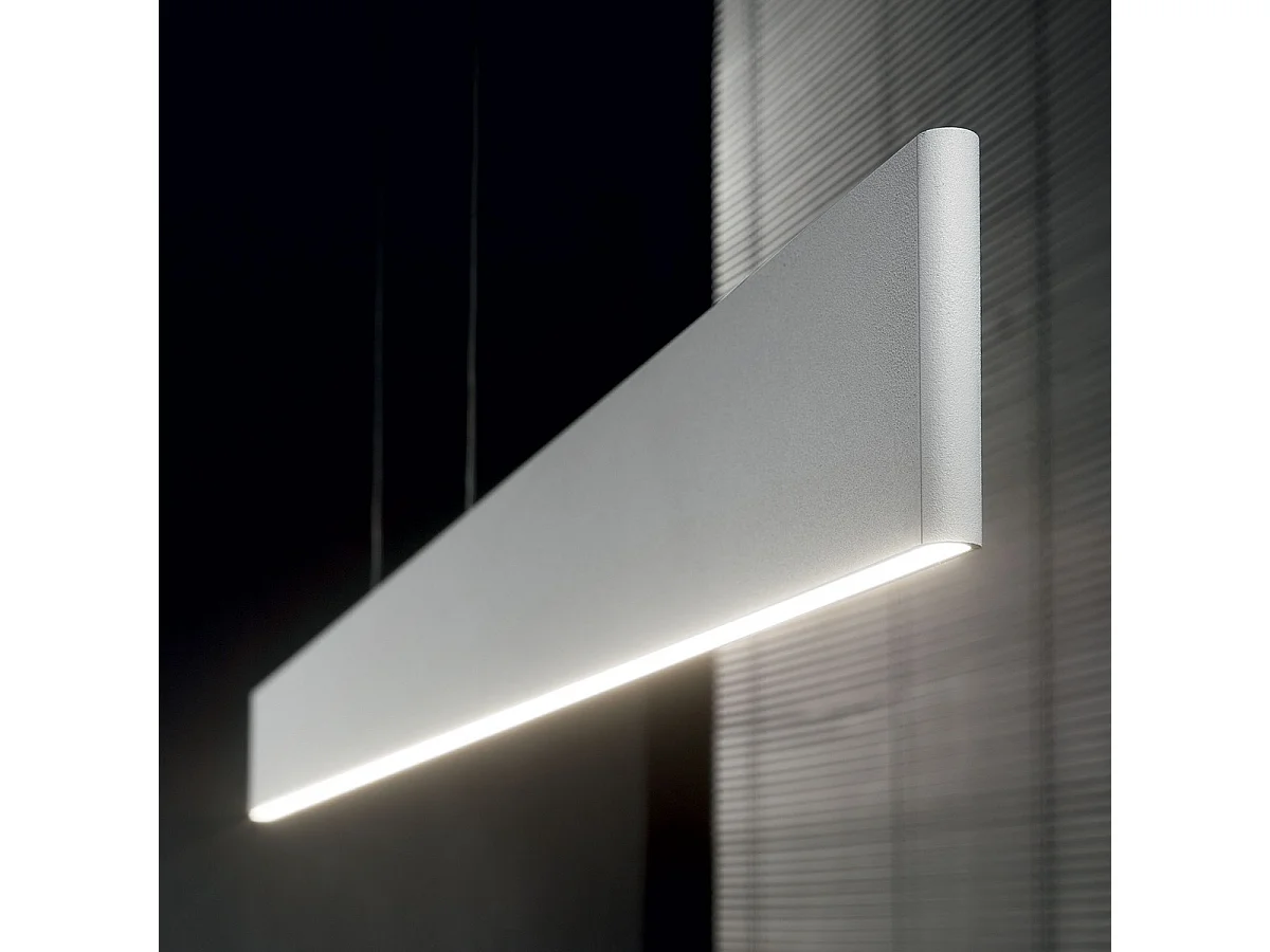Ideal Lux Desk - Barra a sospensione a soffitto a LED 1 luce bianca