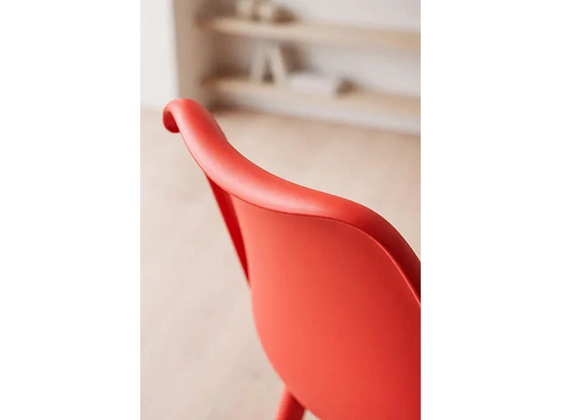 Sillas Jardín - Silla Synk Suprym - Rojo