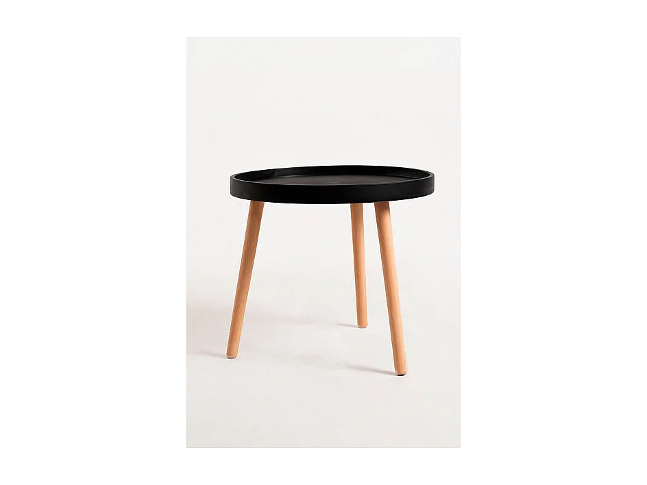 Mesas Auxiliares - Mesa Kaffe - Negro