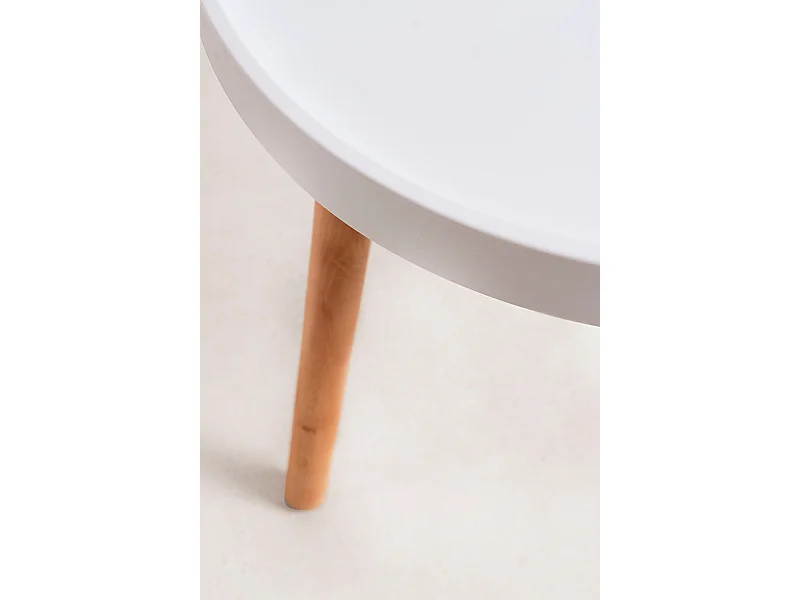 Mesas Auxiliares - Mesa Kaffe - Blanco