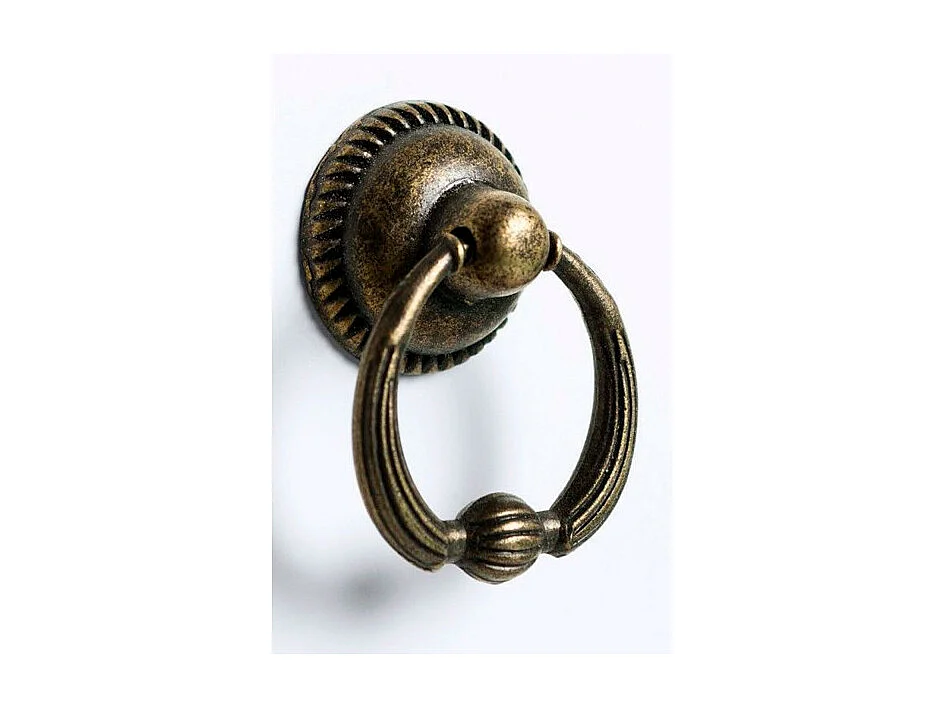 Mesas Auxiliares - Mesita Noche Cabriole 2 Cajones 50 cm - Blanco