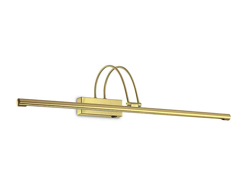 Ideal Lux Bow - Applique da parete grande LED oro satinato
