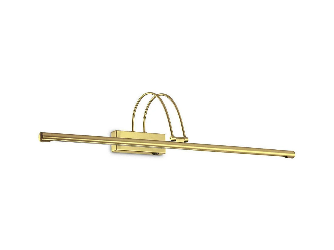Ideal Lux Bow Applique murale à LED Large Picture Or satiné