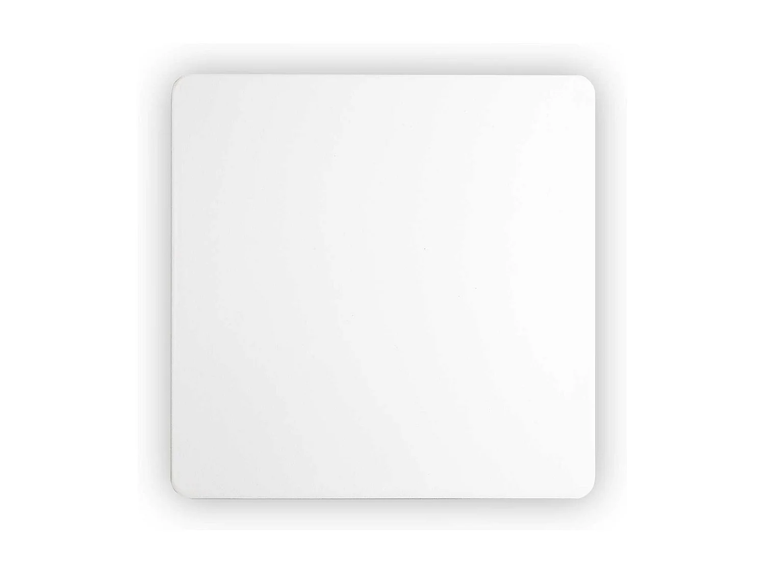 COVER AP D20 CARRÉ Blanc, Applique, Ideal Lux