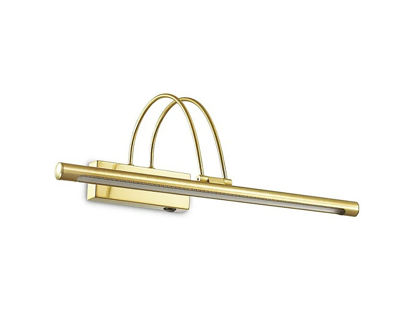 Ideal Lux Bow Applique murale LED Medium Picture Or satiné