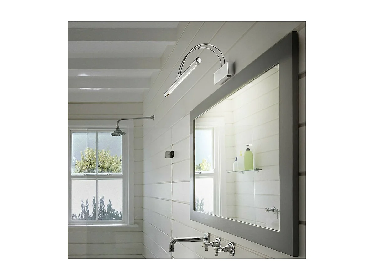 Ideal Lux Bow Applique murale LED Medium Picture Or satiné