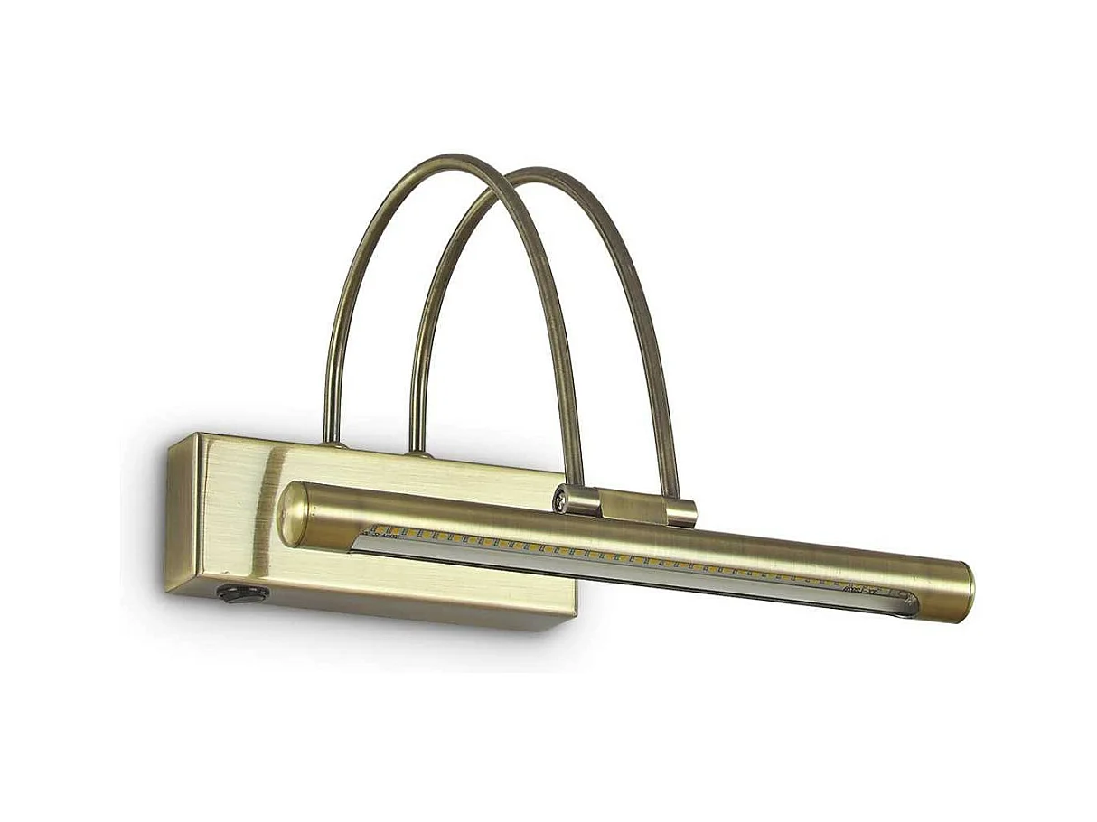 Ideal Lux Bow Petite Applique Murale à LED Laiton Antique