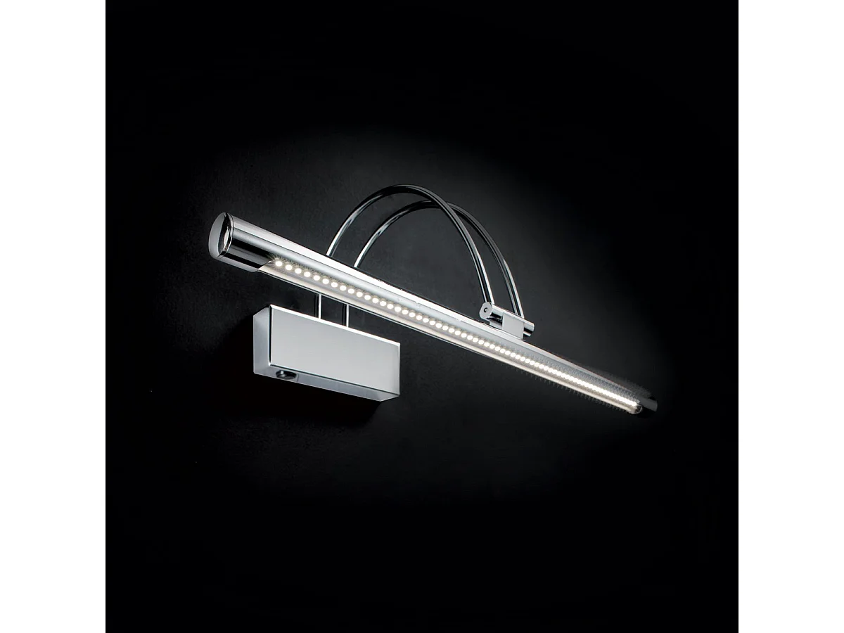 Ideal Lux Bow Applique murale à LED Large Picture Chrome