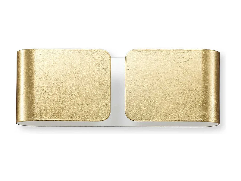 Ideal Lux Clip - 2 Licht Indoor Kleine Wandleuchte Gold, G9