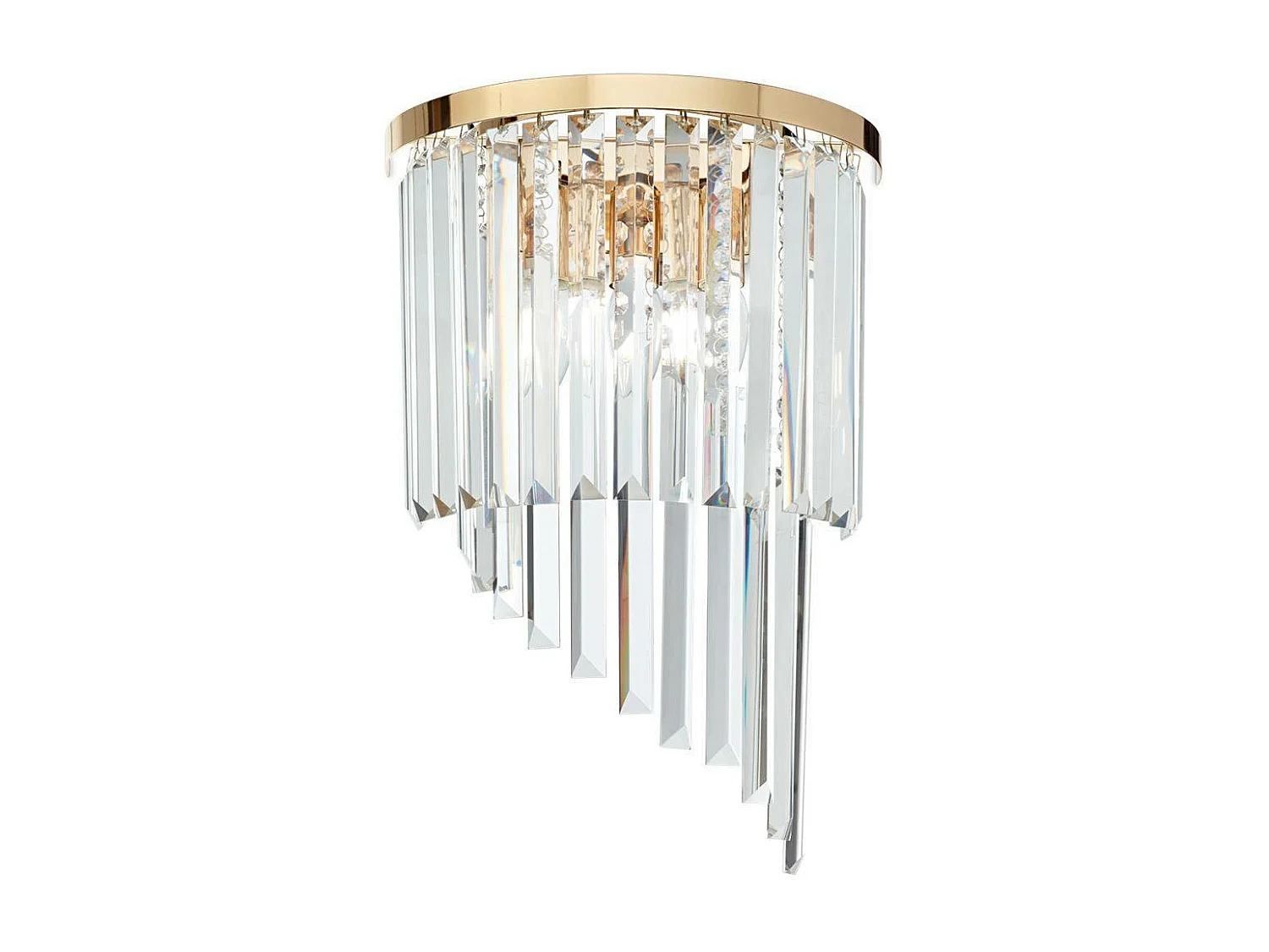 CARLTON AP3, gouden appliqué, ideal lux