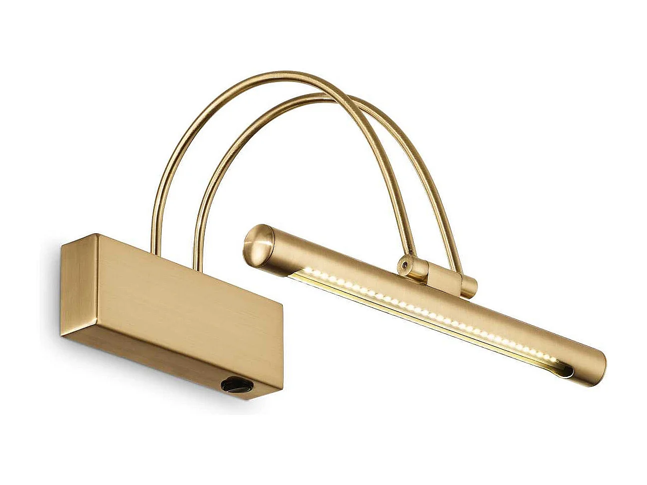 Ideal Lux Bow - LED Small Picture Wandleuchte Satin Gold