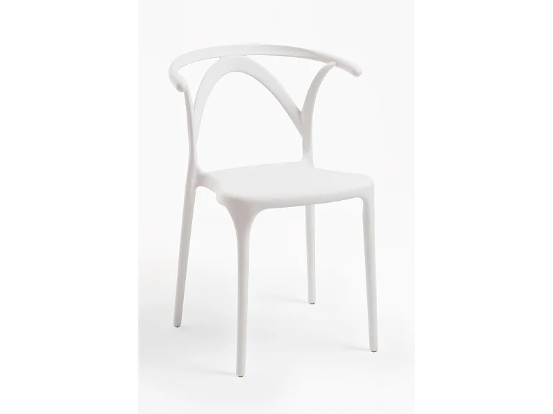 Sillas Jardín - Silla Aniel - Blanco