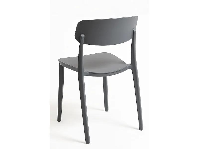 Packs Sillas Jardín - Pack 2 Sillas Bri - Gris oscuro