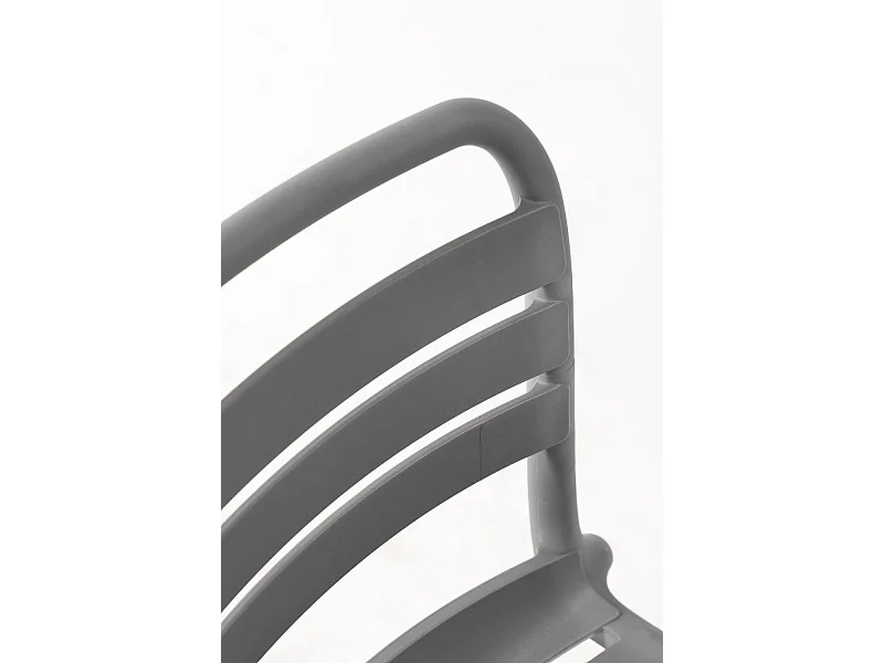 Sillas Jardín - Silla Belia - Gris oscuro