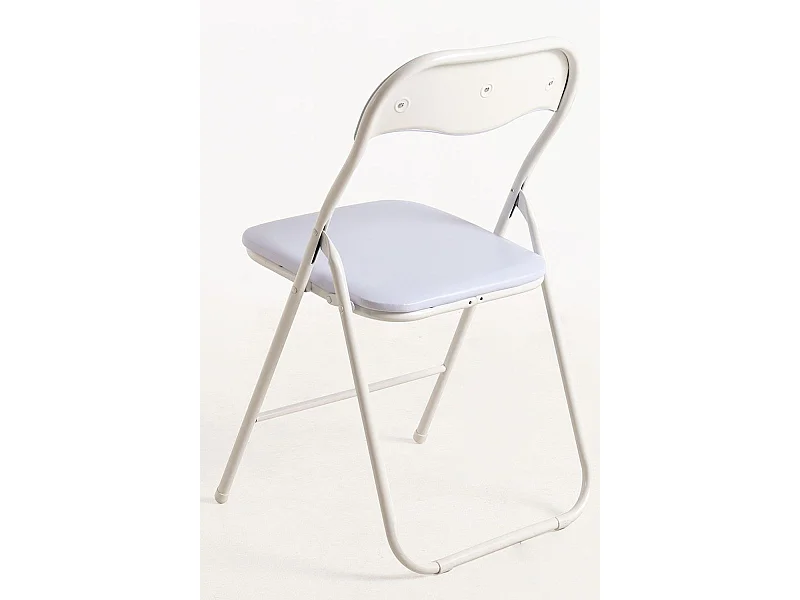 Packs Sillas Plegables - Pack 4 Sillas Plegables para Eventos Niza Basic - Blanco