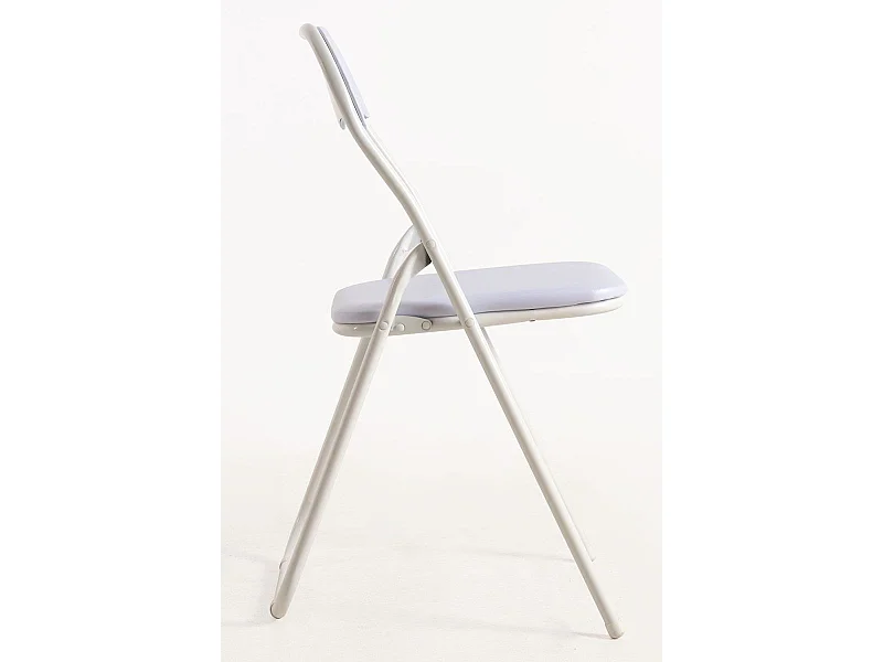 Packs Sillas Plegables - Pack 4 Sillas Plegables para Eventos Niza Basic - Blanco