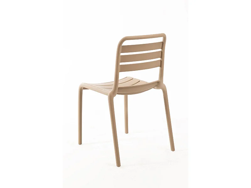 Sillas Jardín - Silla Belia - Beige