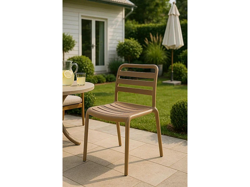 Sillas Jardín - Silla Belia - Beige