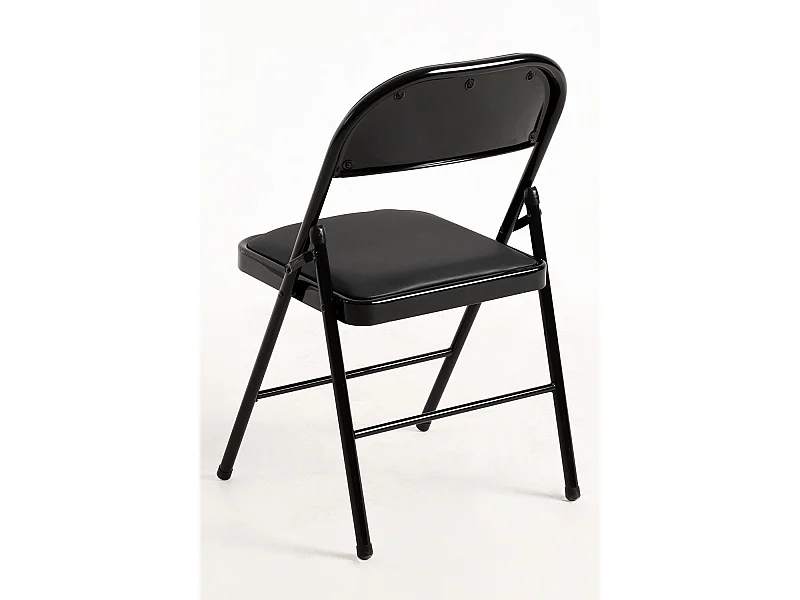 Packs Sillas Plegables - Pack 6 Sillas Pad - Negro