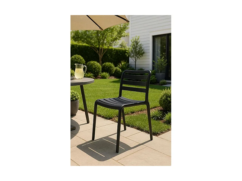 Sillas Jardín - Silla Belia - Negro