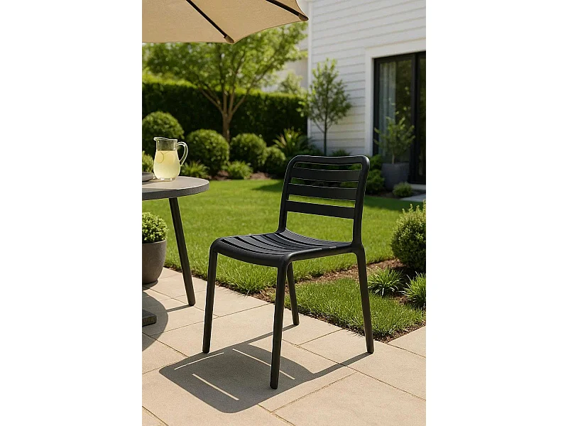Sillas Jardín - Silla Belia - Negro