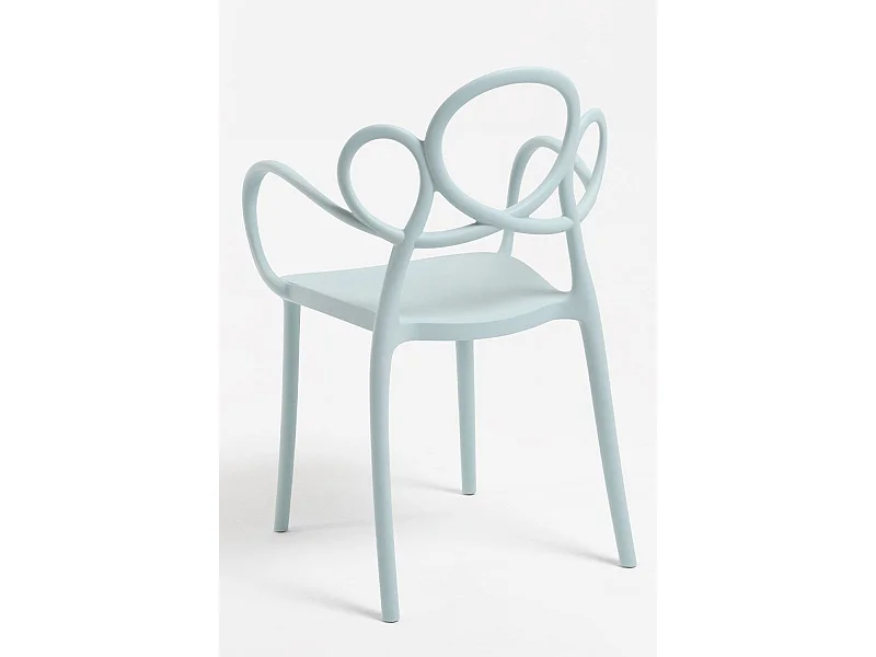 Sillas Jardín - Silla Sky con Reposabrazos - Azul