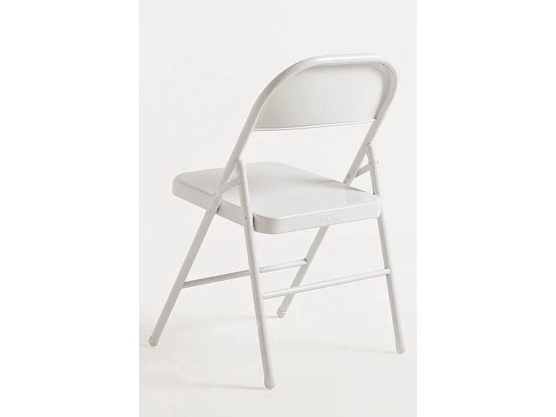 Packs Sillas Plegables - Pack 6 Sillas plegables para eventos Niza - Blanco