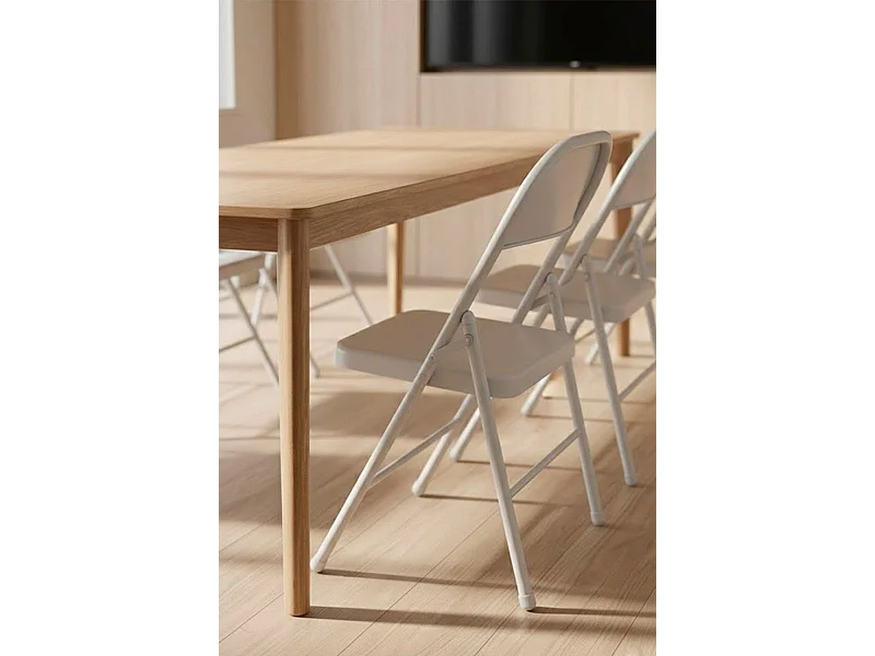 Packs Sillas Plegables - Pack 6 Sillas Niza - Blanco