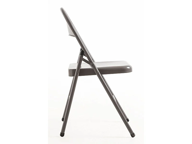 Packs Sillas Plegables - Pack 6 Sillas plegables para eventos Niza - Gris