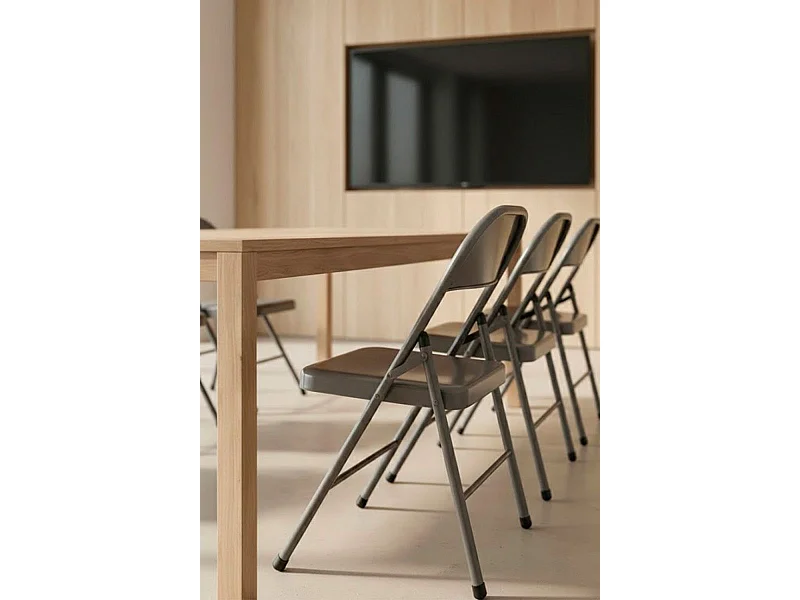 Packs Sillas Plegables - Pack 6 Sillas Niza - Gris