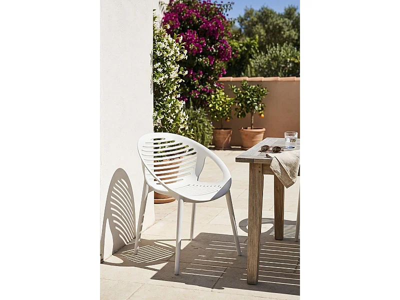 Sillas Jardín - Silla Cenda - Blanco