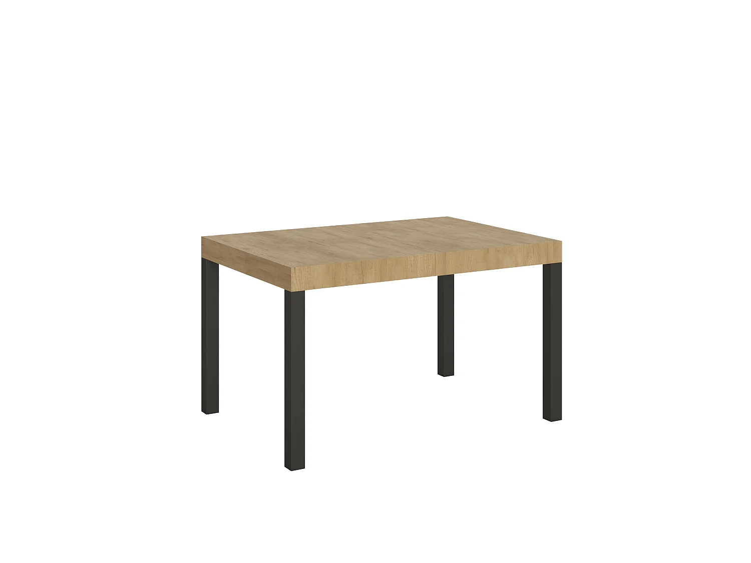 Mesa extensible 140/400x90 cm Everyday roble natural patas antracita