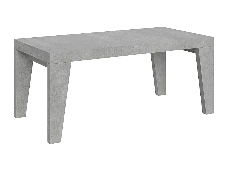 Uitschuifbare tafel 200/460x90 cm Naxy cement