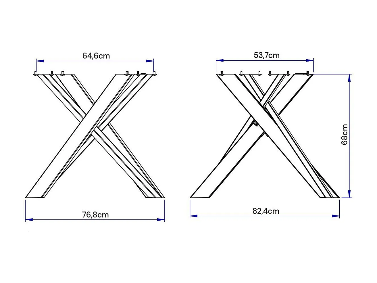 Table extensible 90/194x90 cm Clerk taupe pieds blancs