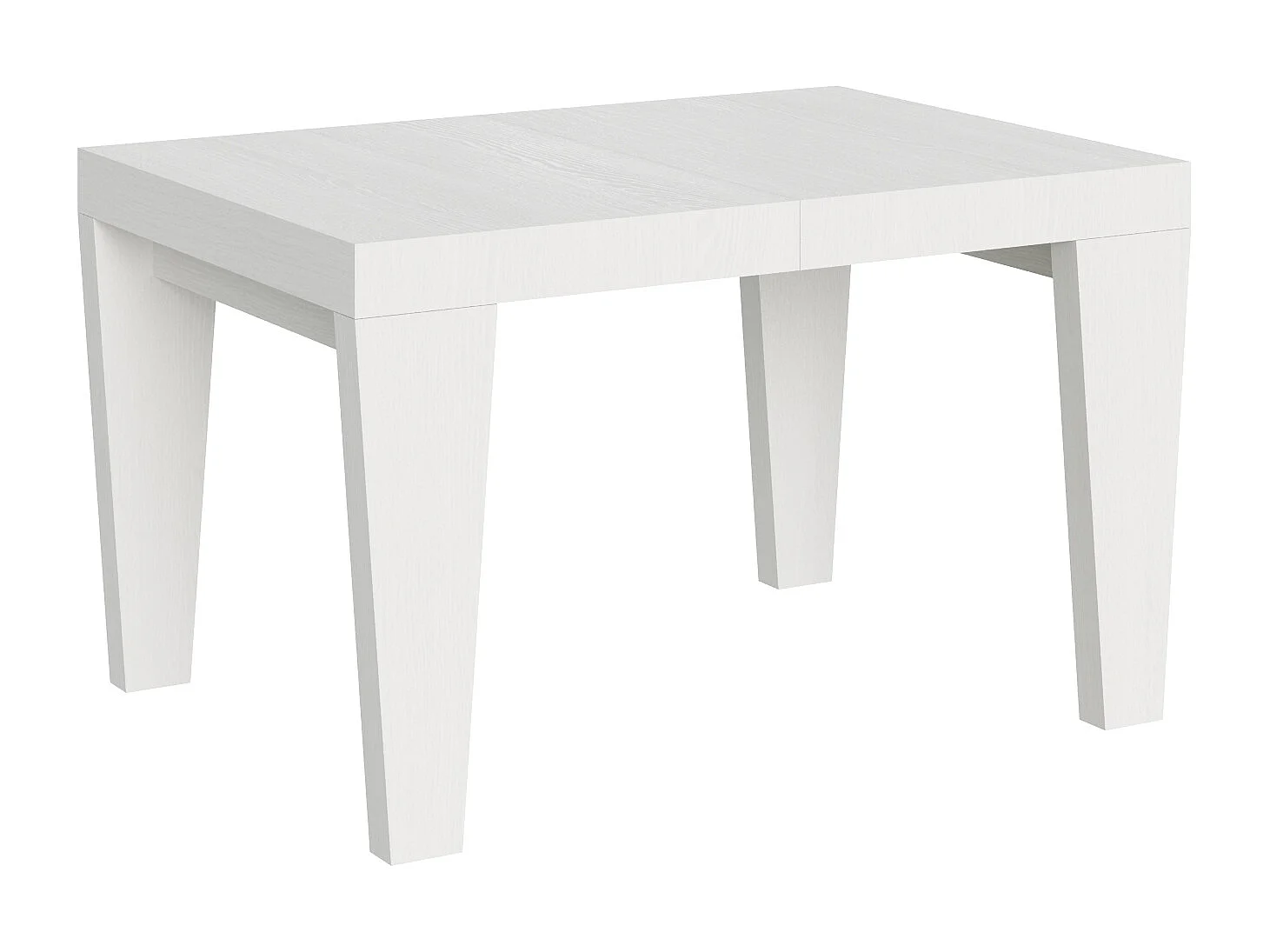 Extendable table 140/400x90 cm Spimbo white ash
