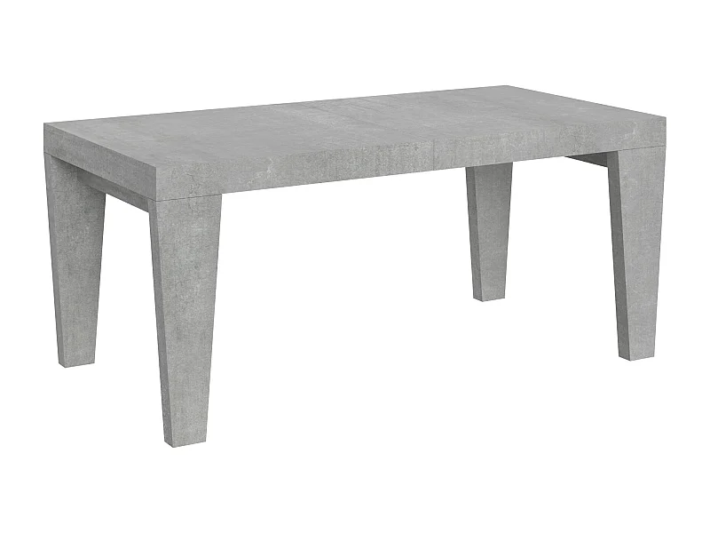 Mesa extensível 200/460x90 cm Spimbo concreto