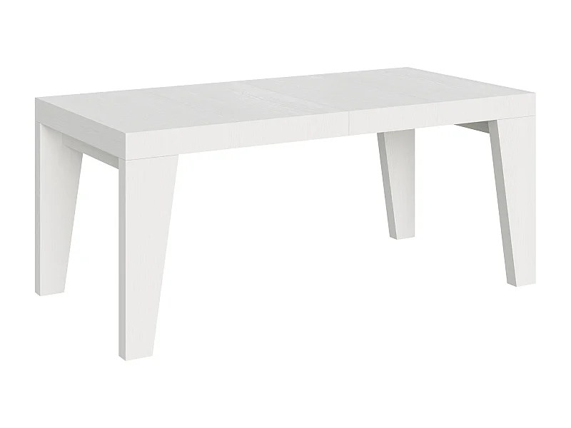 Table extensible 200/460x90 cm Naxy frêne blanc