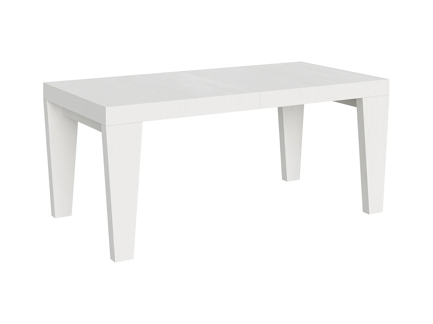 Table extensible 90x200/304 cm Spimbo Frêne Blanc