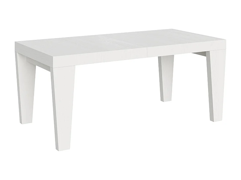 Table extensible 200/460x90 cm Spimbo frêne blanc